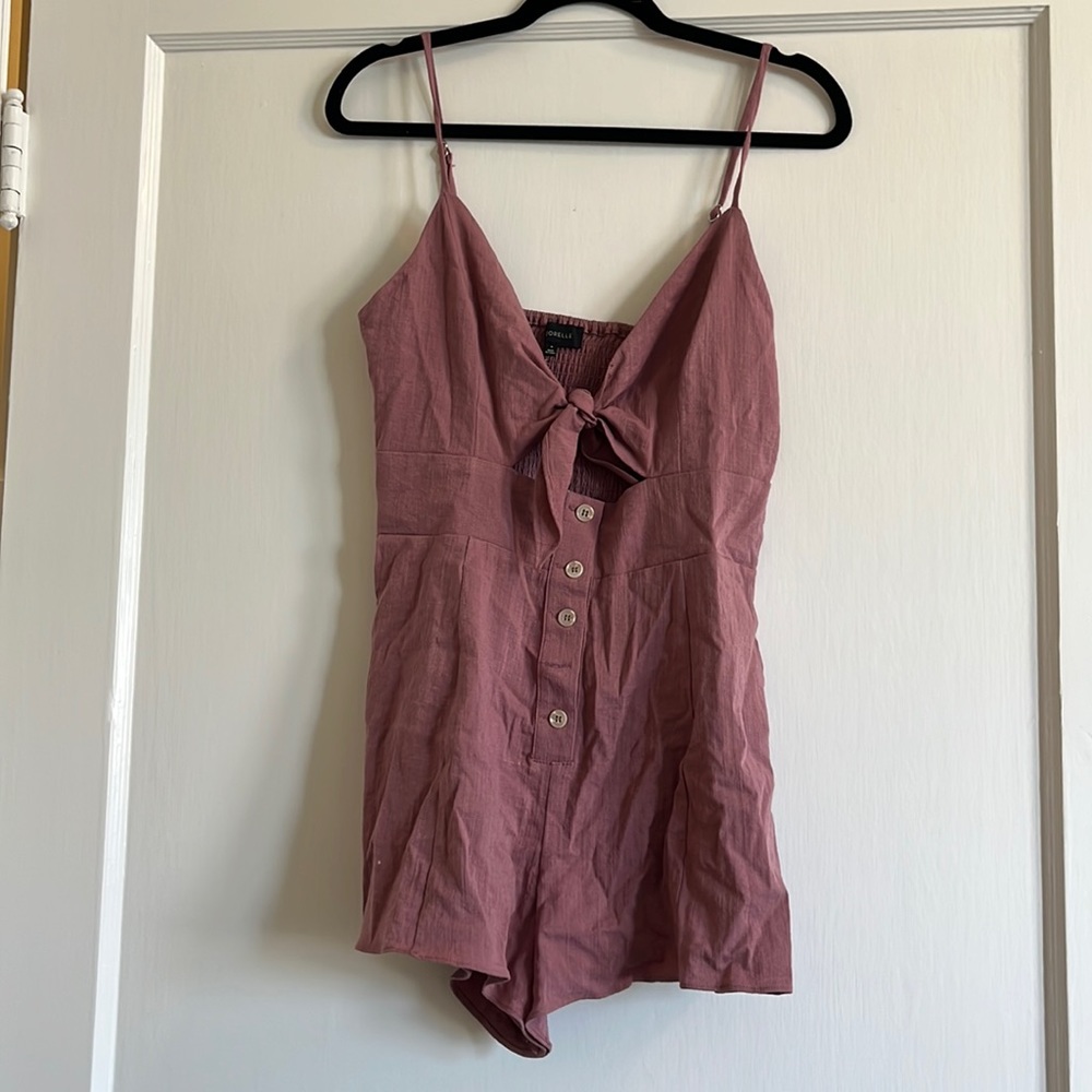 Revolve Majorelle pink romper